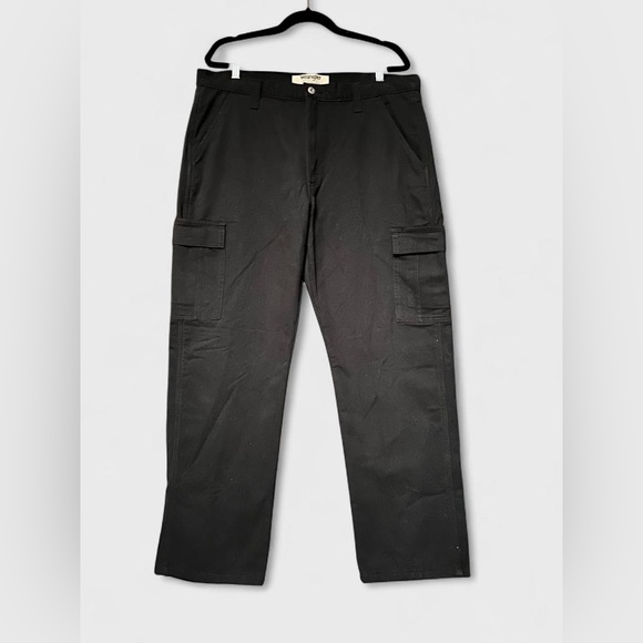 WRANGLER AUTHENTICS Men’s Fleece Lined Cargo Pants - Picture 2 of 6